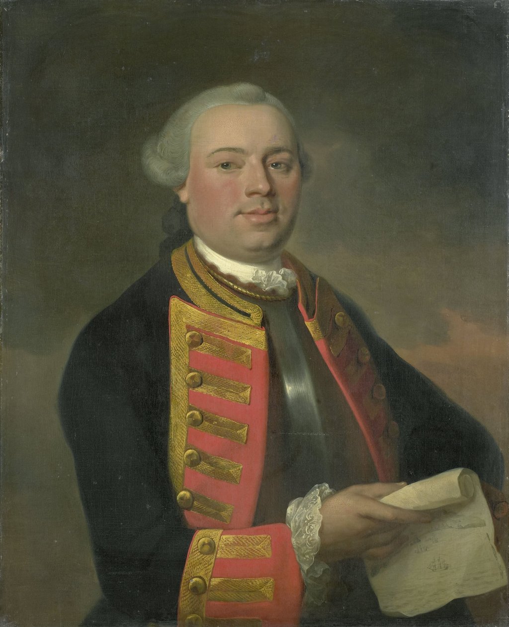 Johan Arnold Zoutman (1724-93), Vice-Almirante de August Christian Hauck