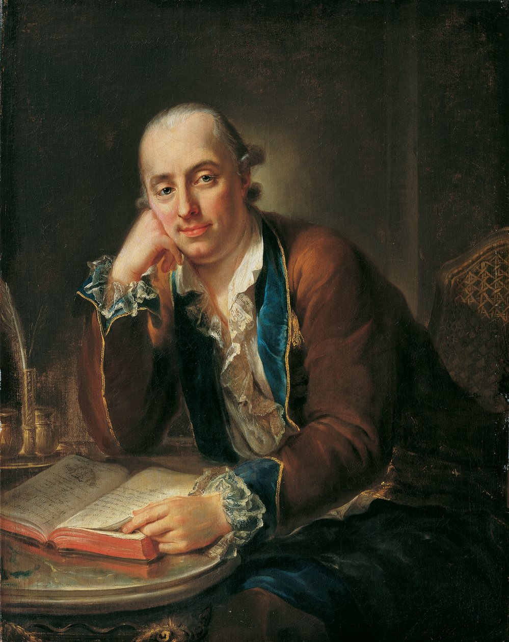 Johann Nepomuk Cavaleiro Imperial de Humbourg de August Friedrich Oelenhainz