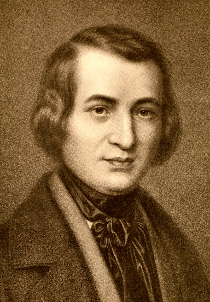 Heinrich Heine, poeta alemão, 1906. de August Friedrich Pecht