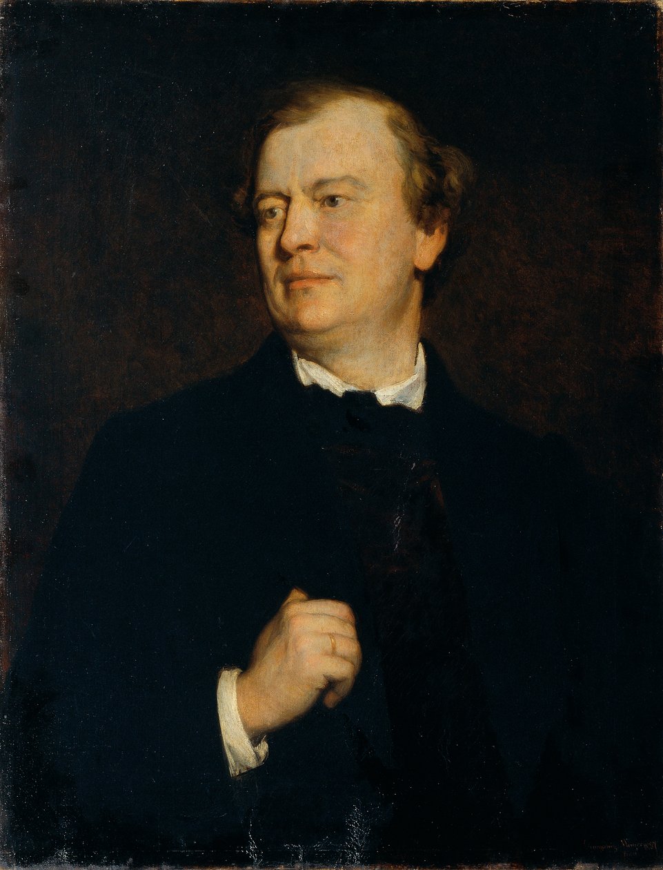 O ator Julius Findeisen de August Georg Mayer