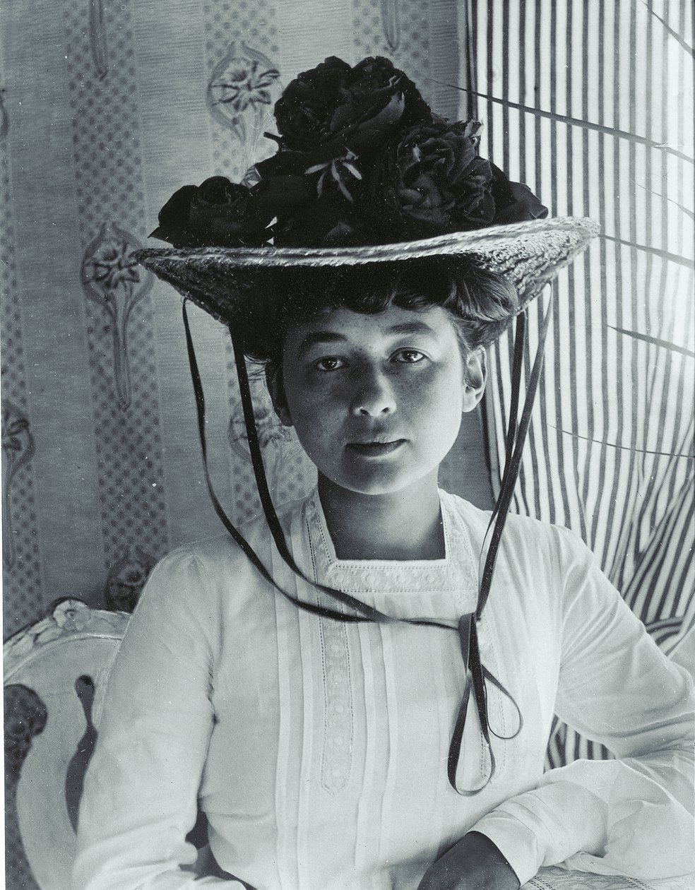 Harriet Bosse, Furusund 1904 (foto a p/b) de August Johan Strindberg