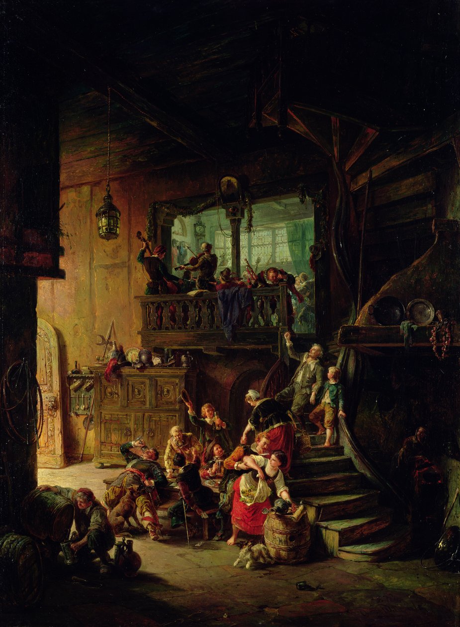 Vida do Hostel, 1865 de August Levin von Wille