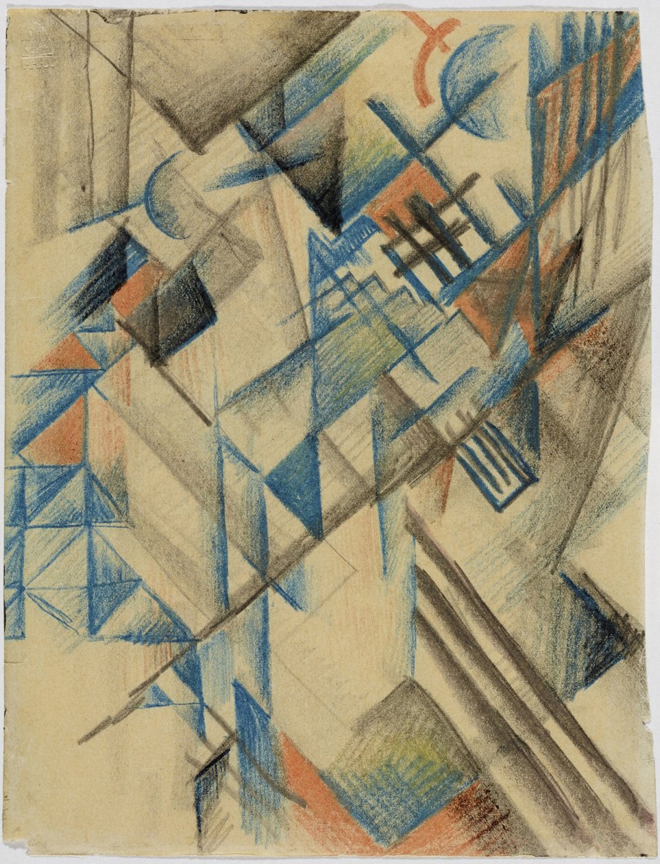 Formulários abstratos II de August Macke