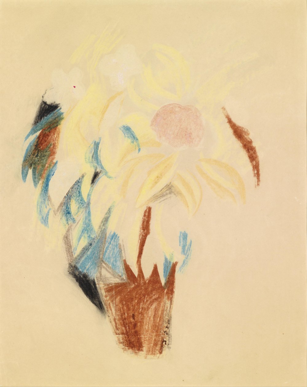Vaso de flores August Macke (grande) 1913 de August Macke