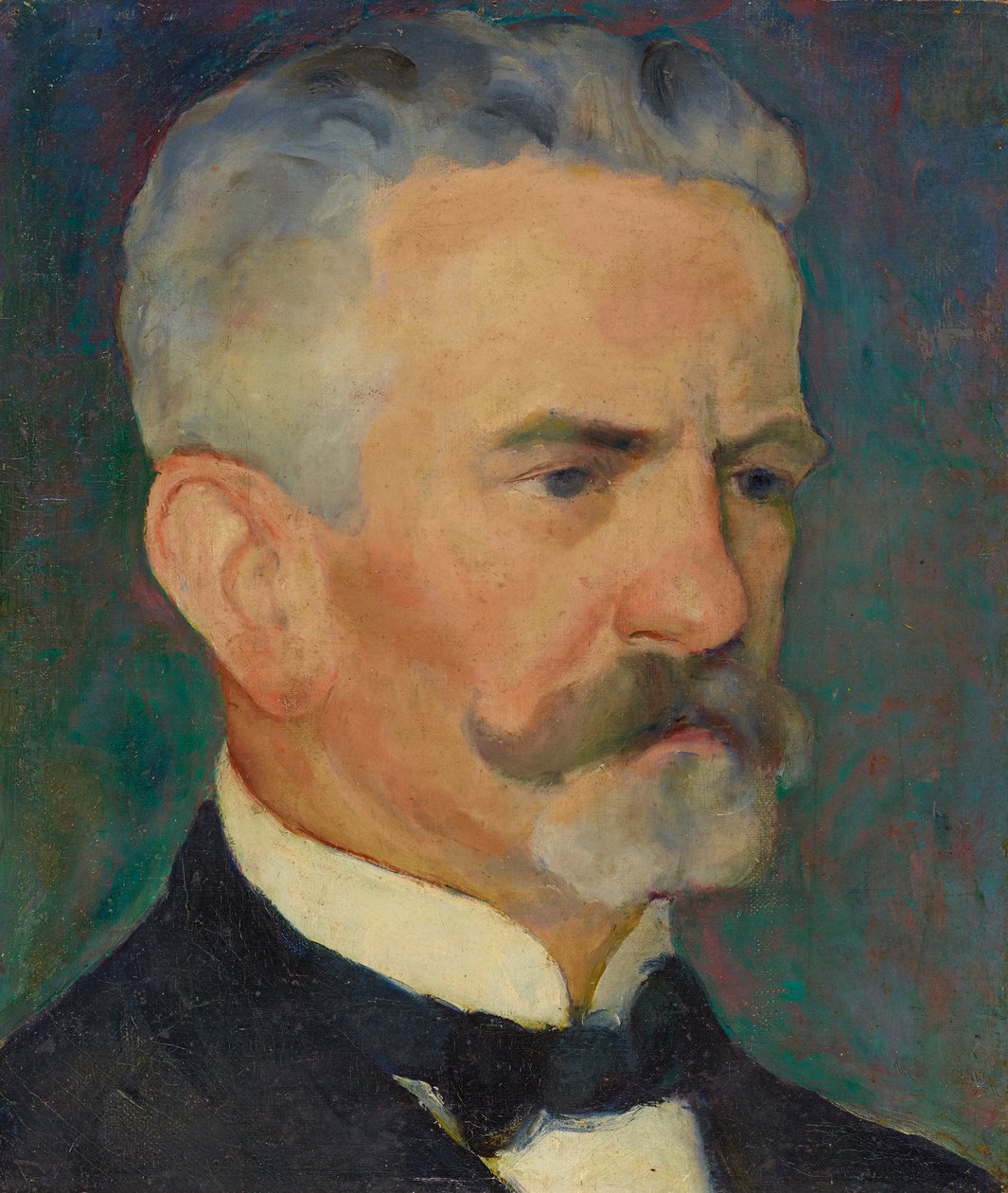 Retrato de Bernhard Koehler de August Macke