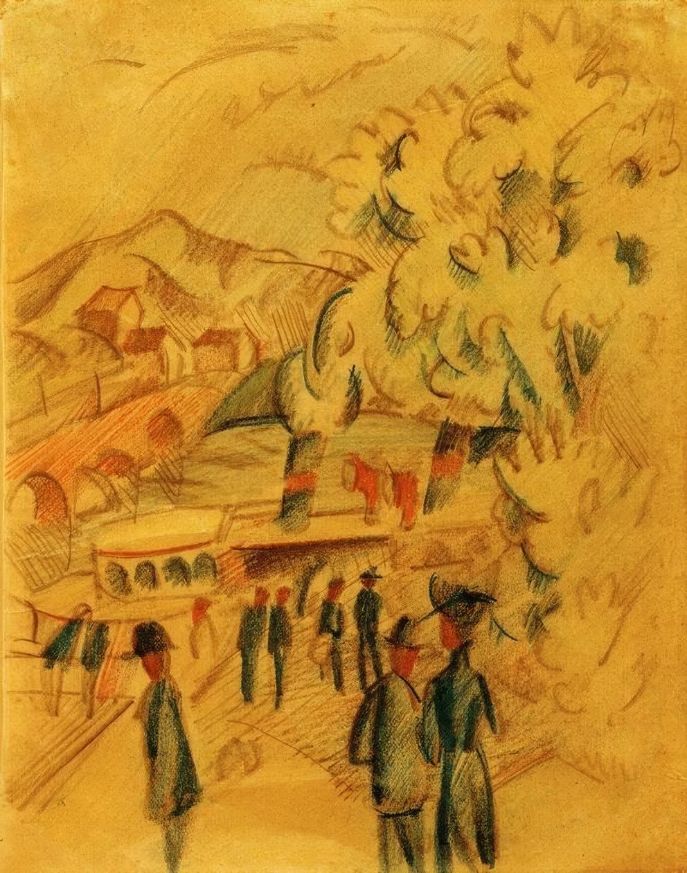 O caminho para o país de August Macke