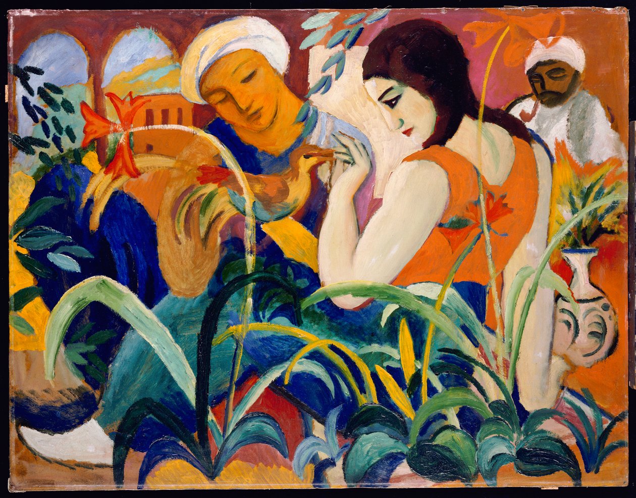 Mulheres orientais de August Macke