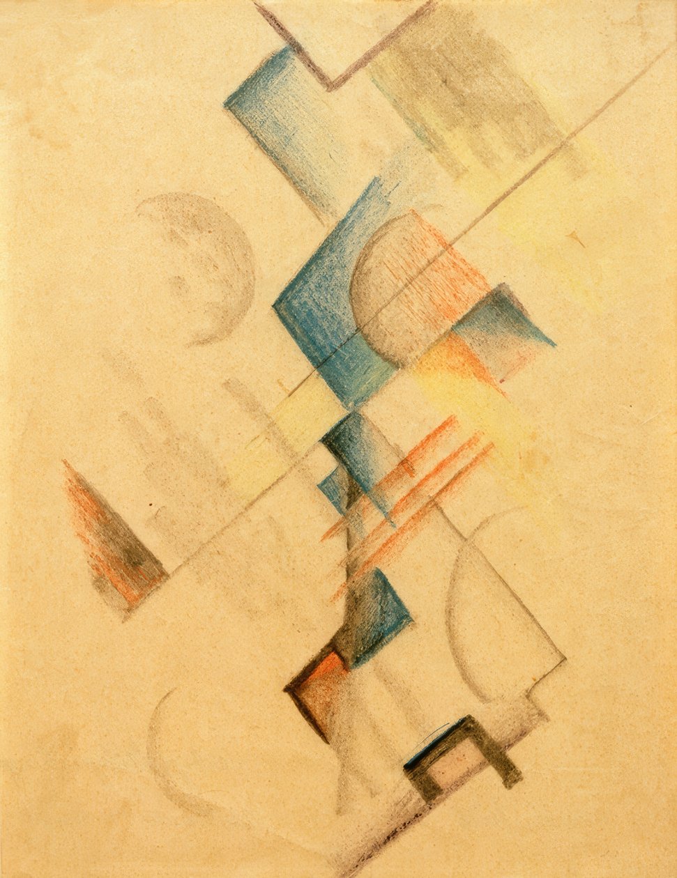 Formas coloridas (formas abstratas) de August Macke