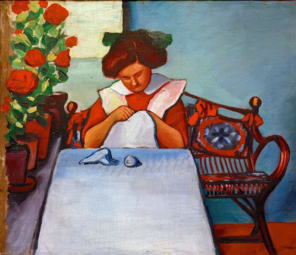 Grete previu o Tisch de August Macke