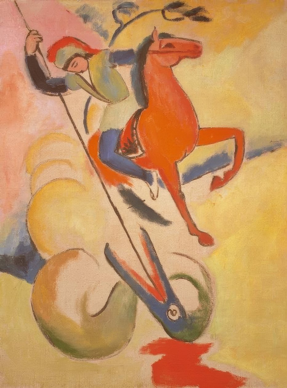 Saint George de August Macke