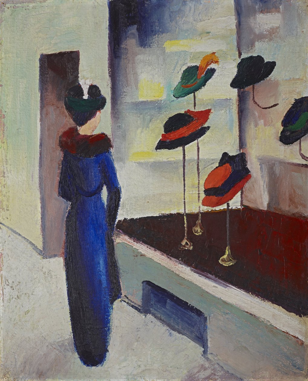 gavetas da cabine de August Macke