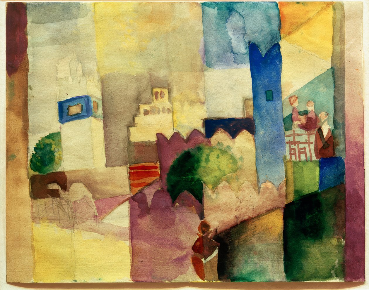 Kairouan III de August Macke