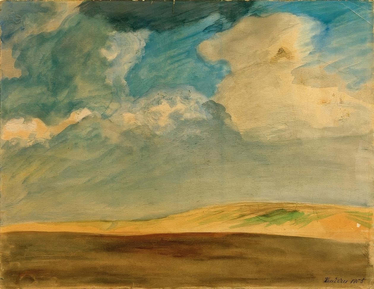 Paisagem de Kanderner de August Macke