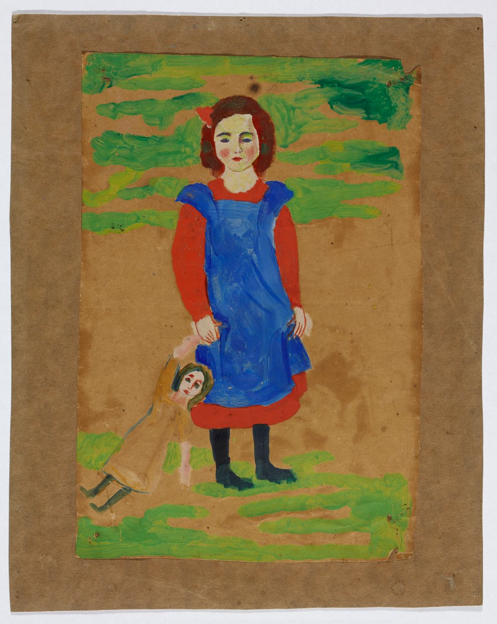 Kind mit Puppe de August Macke