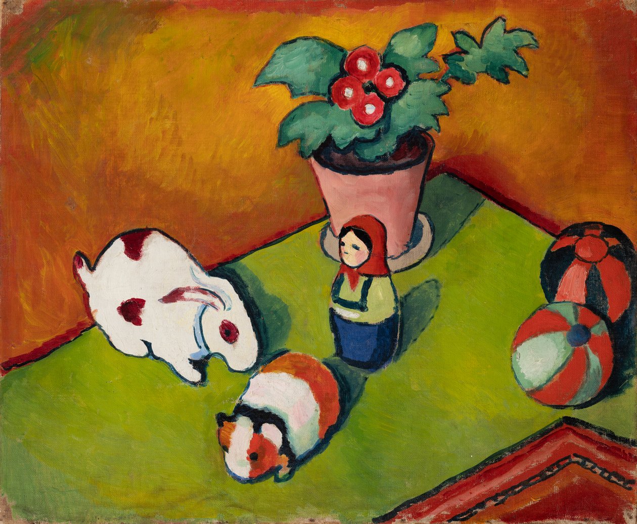Brinquedos do Little Walter de August Macke