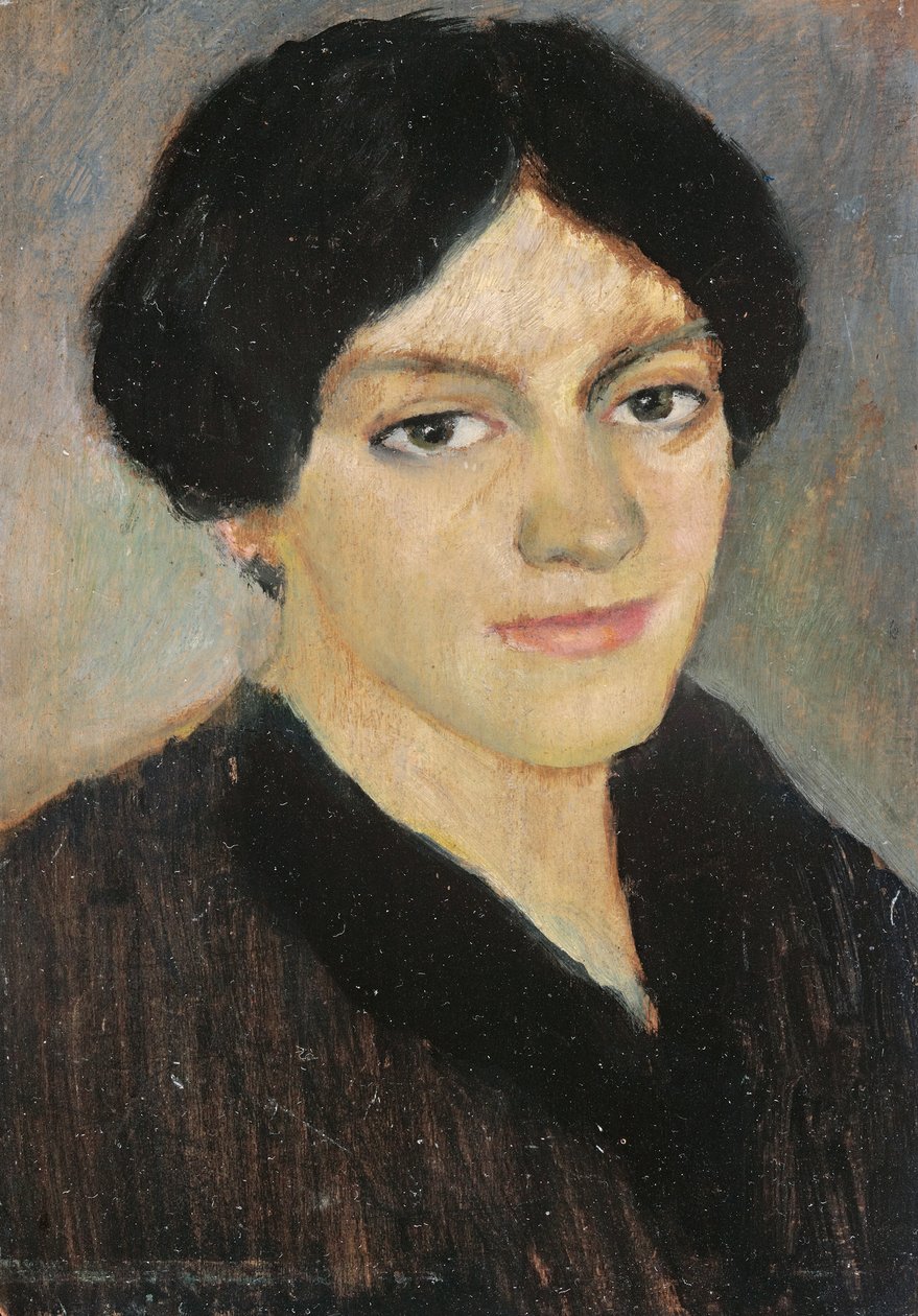 Retrato de Elisabeth Macke de August Macke