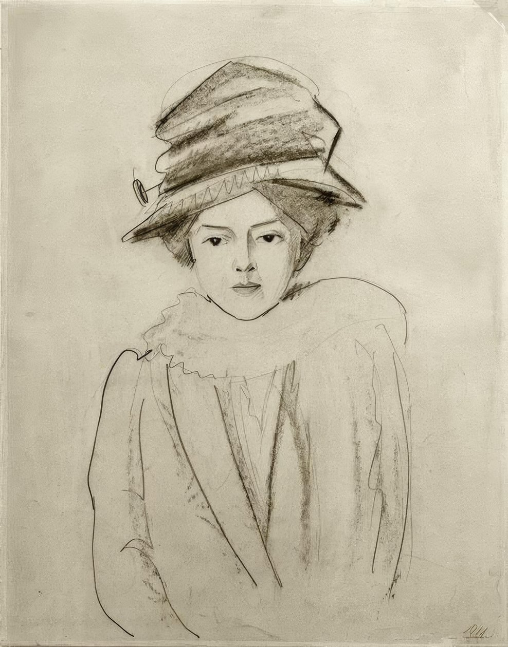Retrato de Elly Jost de August Macke