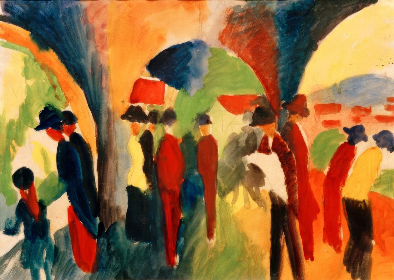 andarilho de August Macke