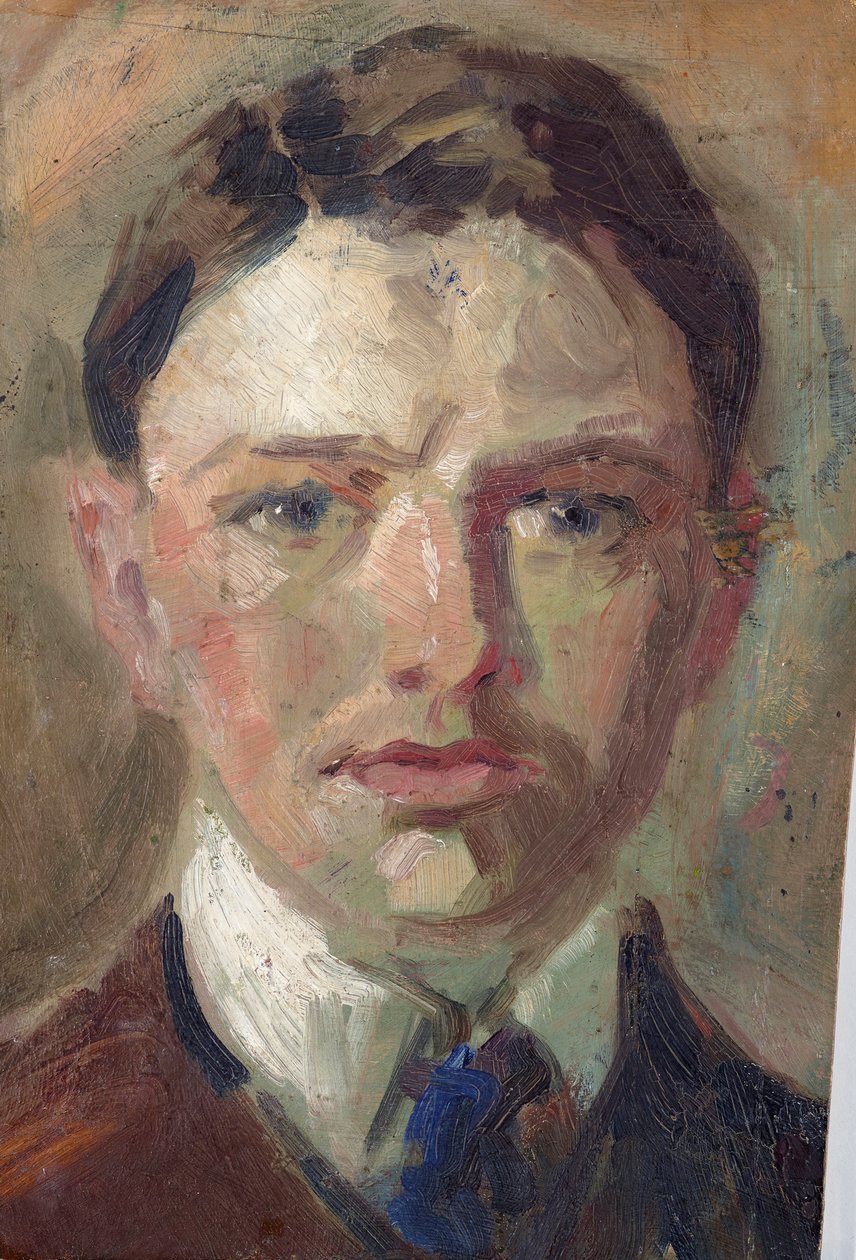 Estudo para um auto-retrato de August Macke