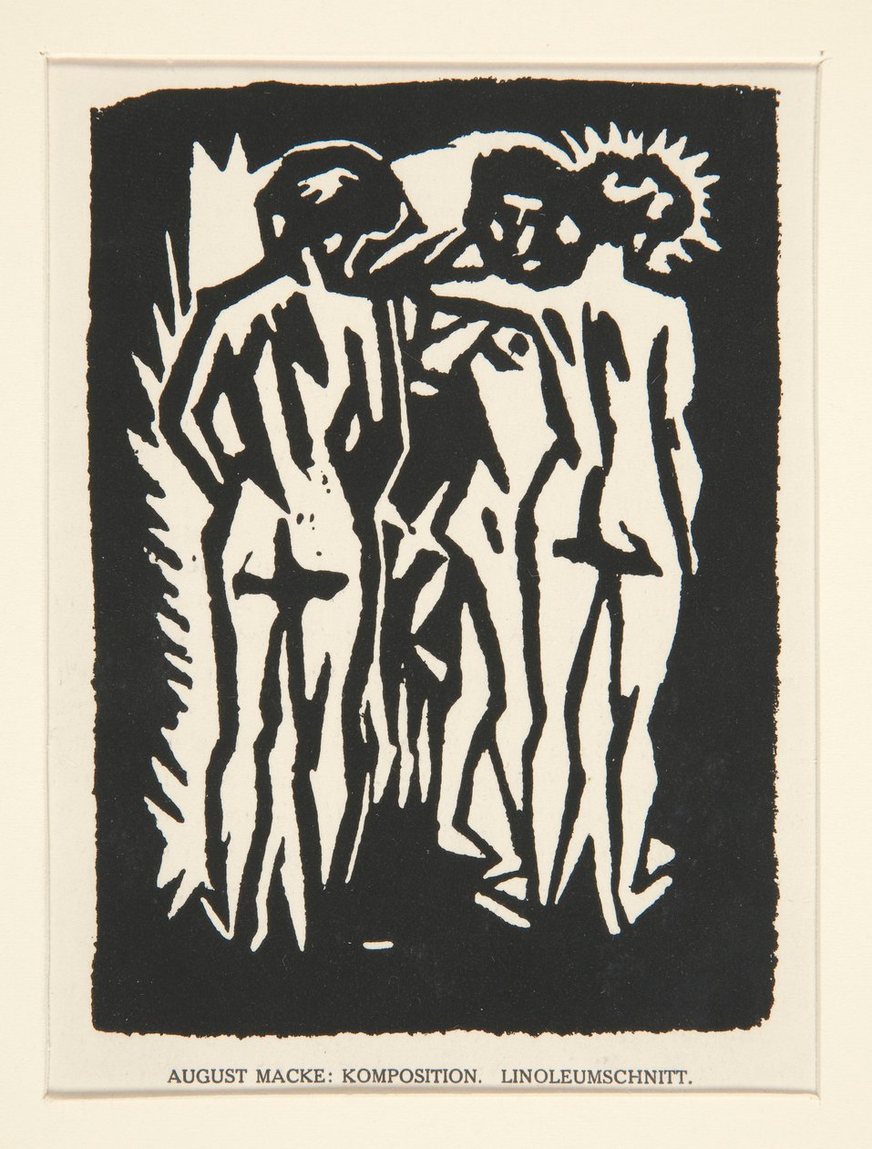 Três Nus de August Macke
