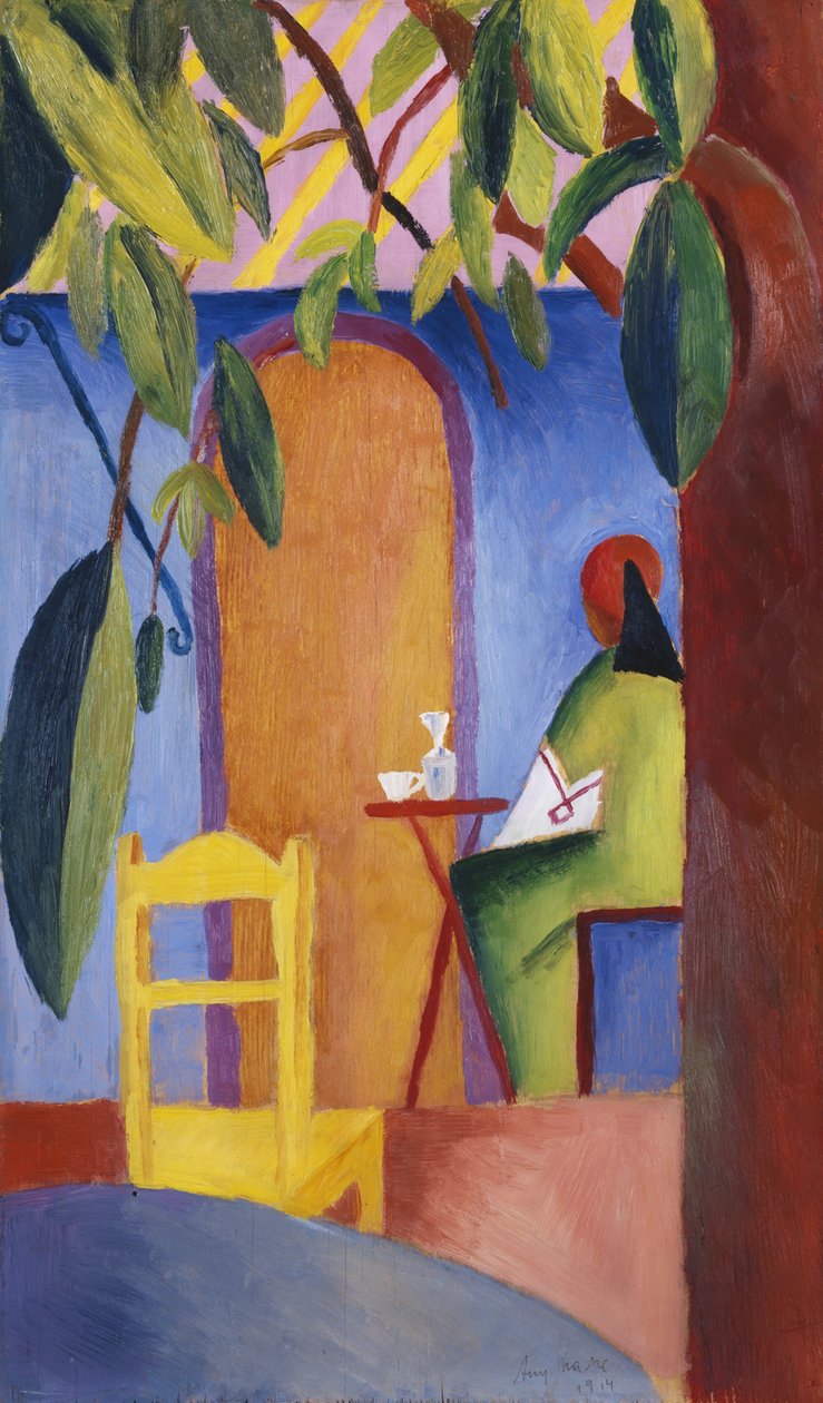 Café Turco de August Macke