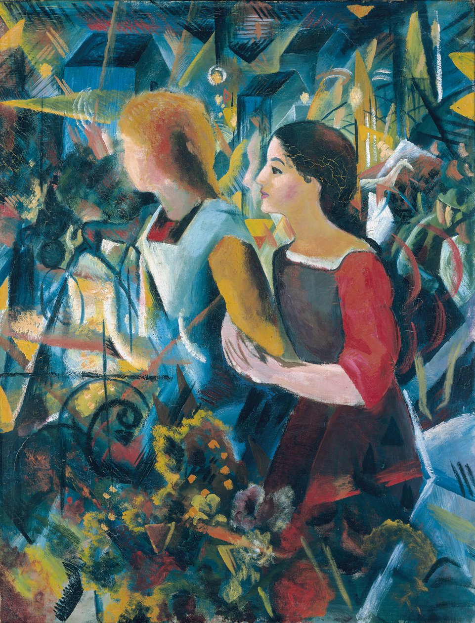 Duas raparigas de August Macke