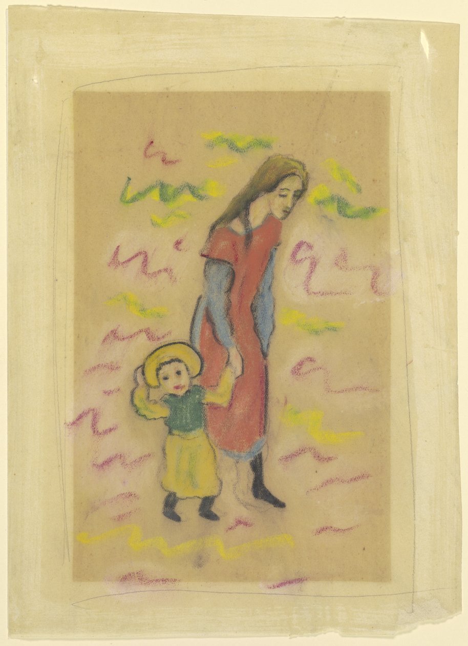 Zwei Kinder de August Macke
