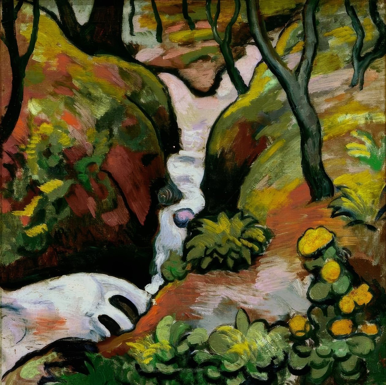Waldbach de August Macke