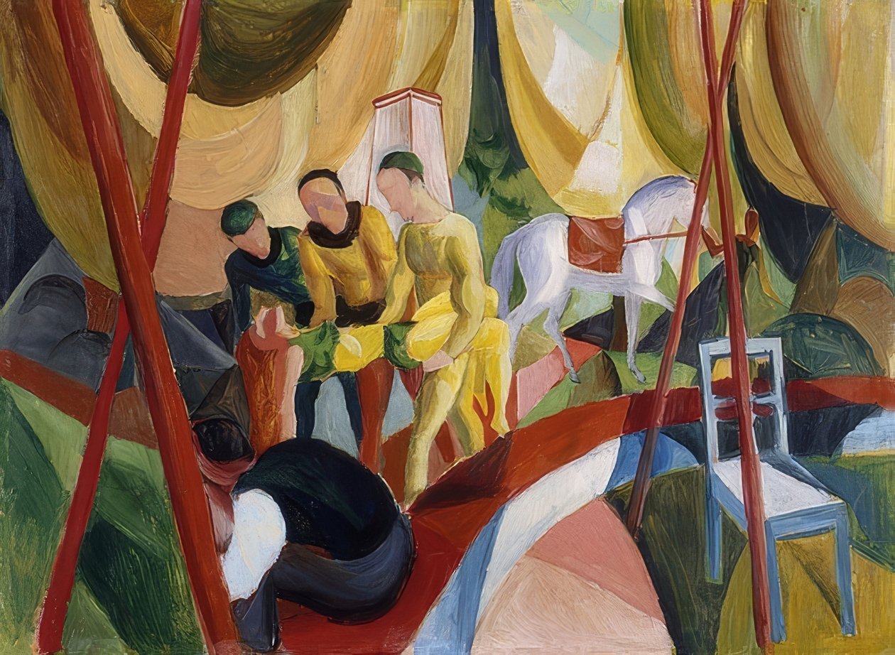Circus. 1913 de August Macke