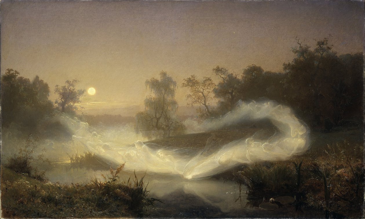 Elfos Dançantes, 1866 de August Malmström
