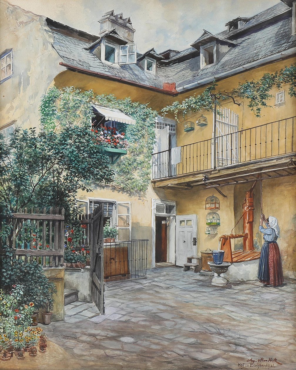 August Mandlick Hof em Lichtenthal de August Mandlick