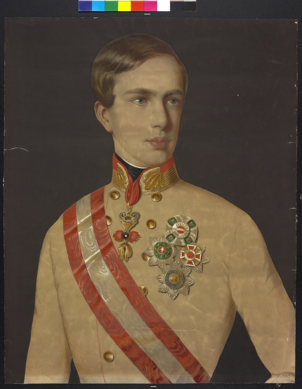 Imperador da Áustria Franz Joseph I de August Prinzhofer