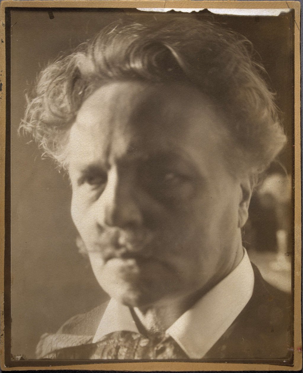 Auto-retrato de August Strindberg de August Strindberg