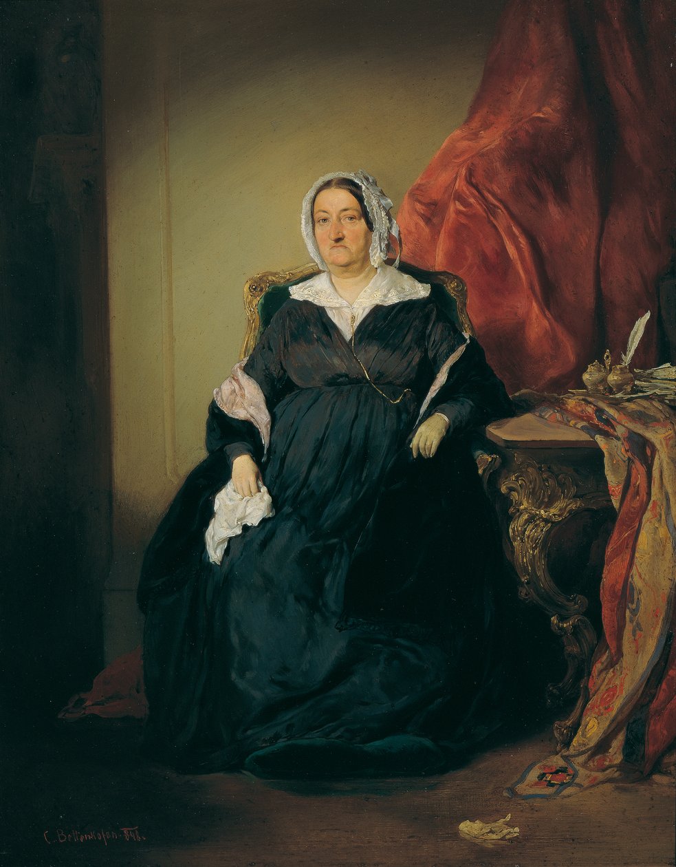 Elisabeth Imrédy, Nobre mulher de Omorovicze de August von Pettenkofen