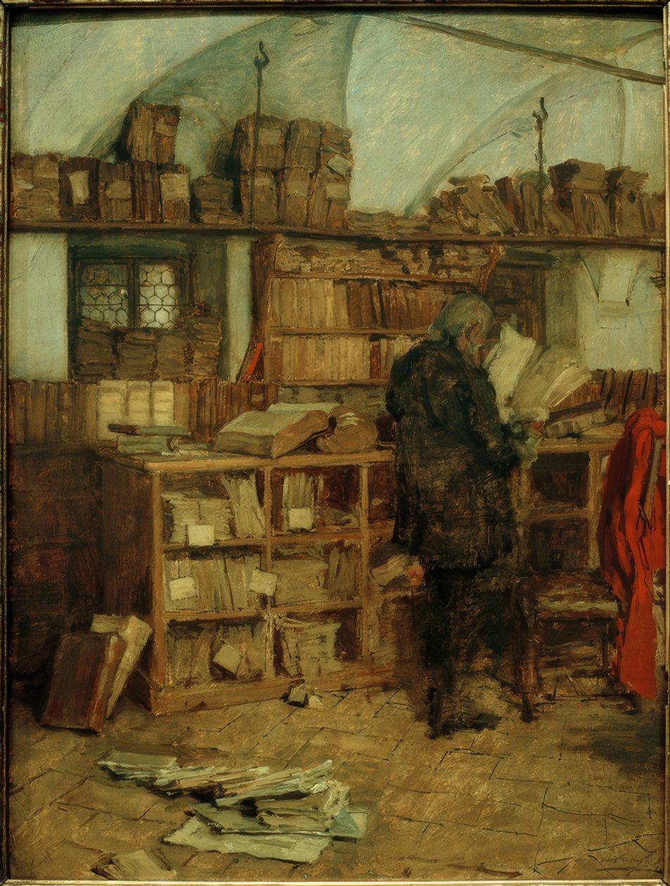 No arquivo de August von Pettenkofen