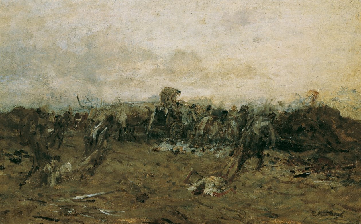 Após a batalha de August von Pettenkofen