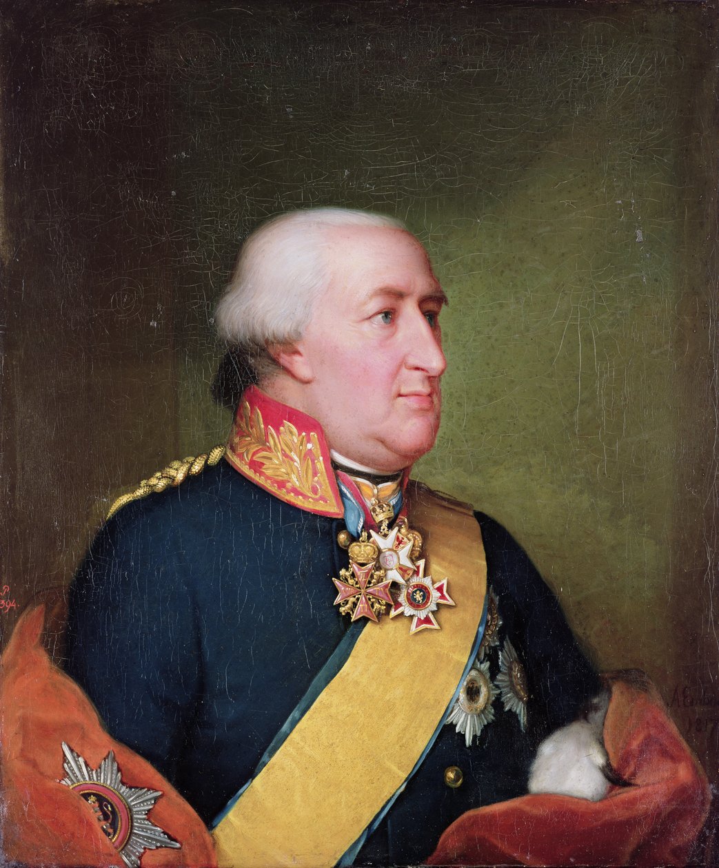 Eleitor Wilhelm I de Hesse-Kassel (1743-1821), 1817 de August von der Embde