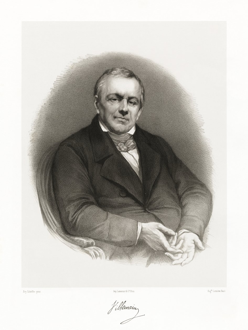 Abel François Villemain, 1865-66 de Auguste Charles Lemoine