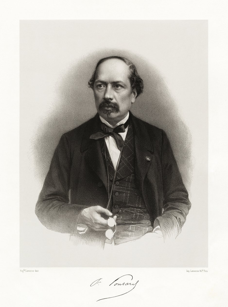 François Ponsard, 1865-66 de Auguste Charles Lemoine