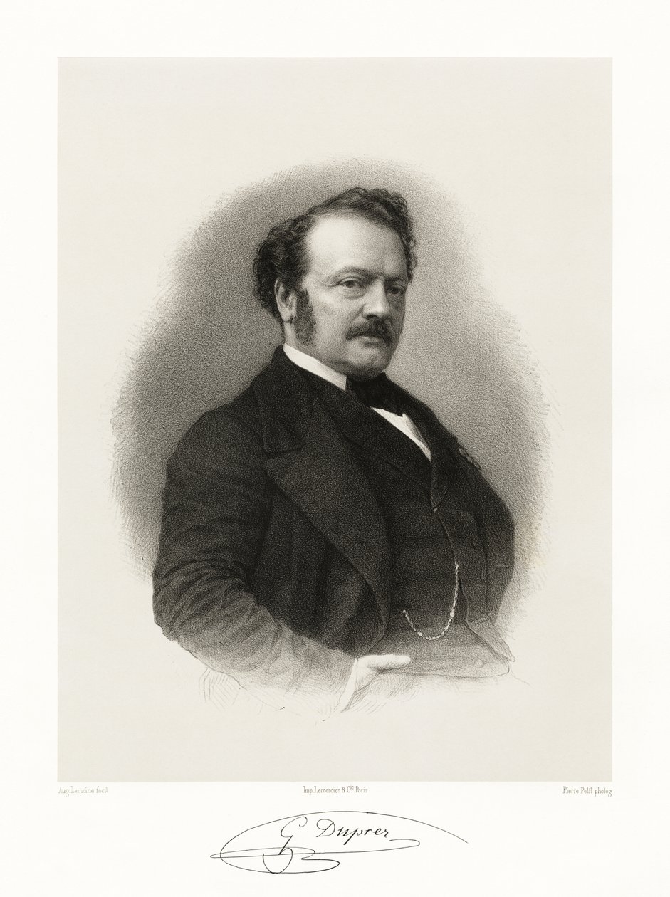 Gilbert Duprez, 1865-66 de Auguste Charles Lemoine