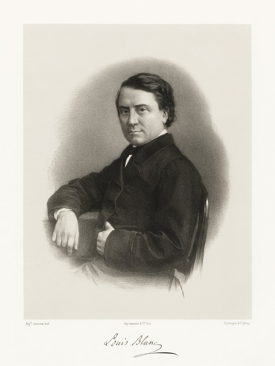 Louis Blanc, 1865-66 de Auguste Charles Lemoine