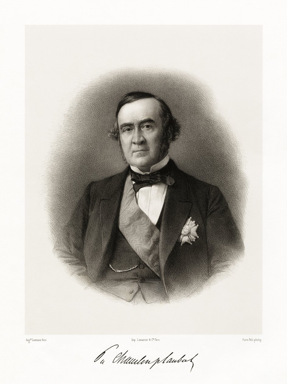 Prosper de Chasseloup-Laubat, 1865-66 de Auguste Charles Lemoine