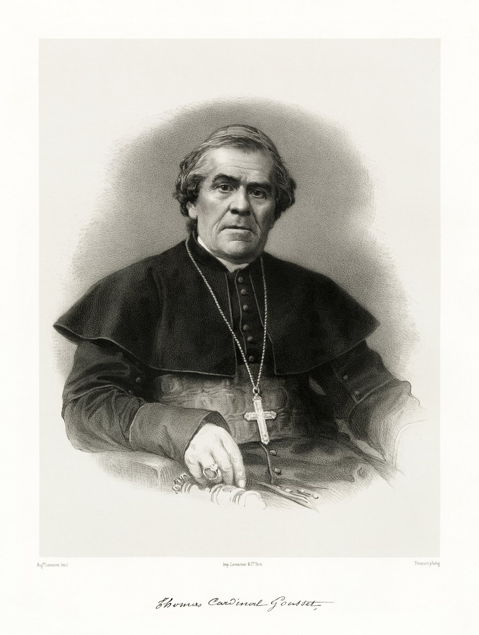 Thomas Marie Joseph Gousset, 1865-66 de Auguste Charles Lemoine