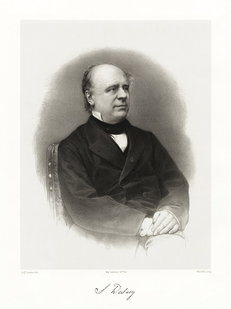 Ustazade Silvestre de Sacy, 1865-66 de Auguste Charles Lemoine