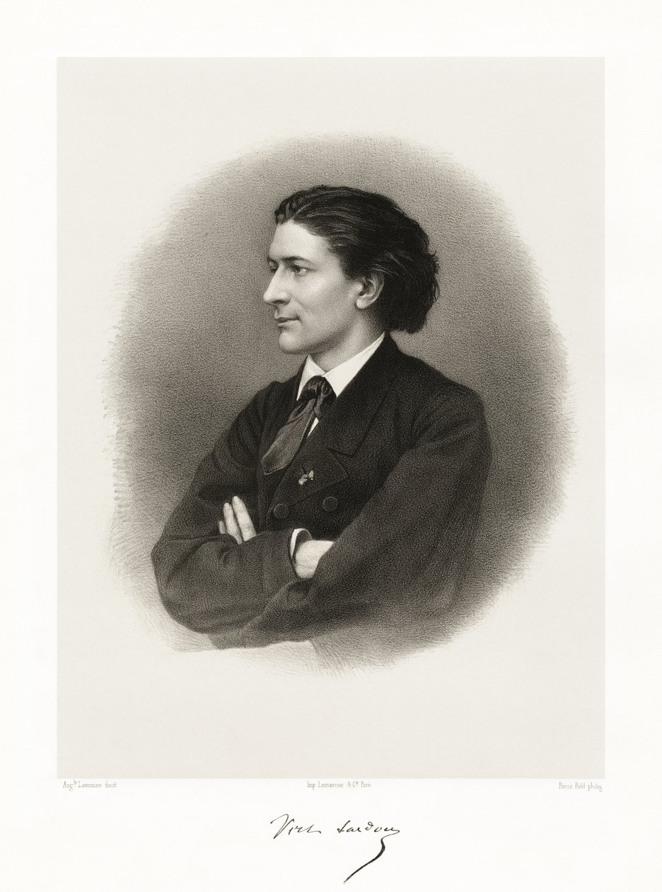 Sardou vitoriano, 1865-66 de Auguste Charles Lemoine