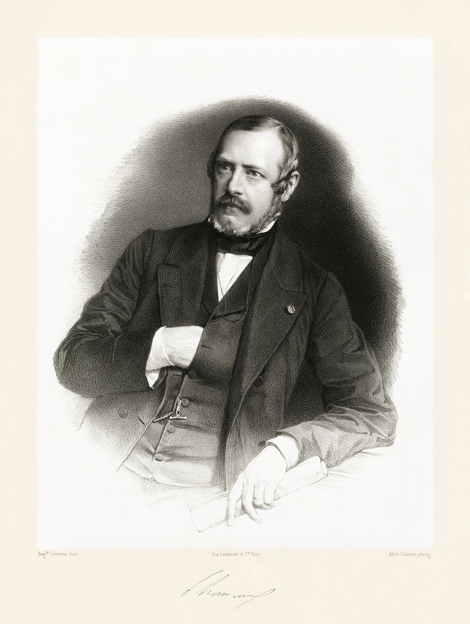 Edouard Antoine de Thouvenel, 1865-66 de Auguste Charles Lemoine