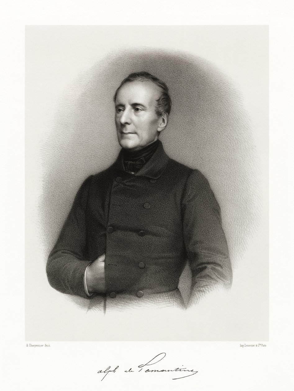 Alphonse de Lamartine, 1865-66 de Auguste Charpentier