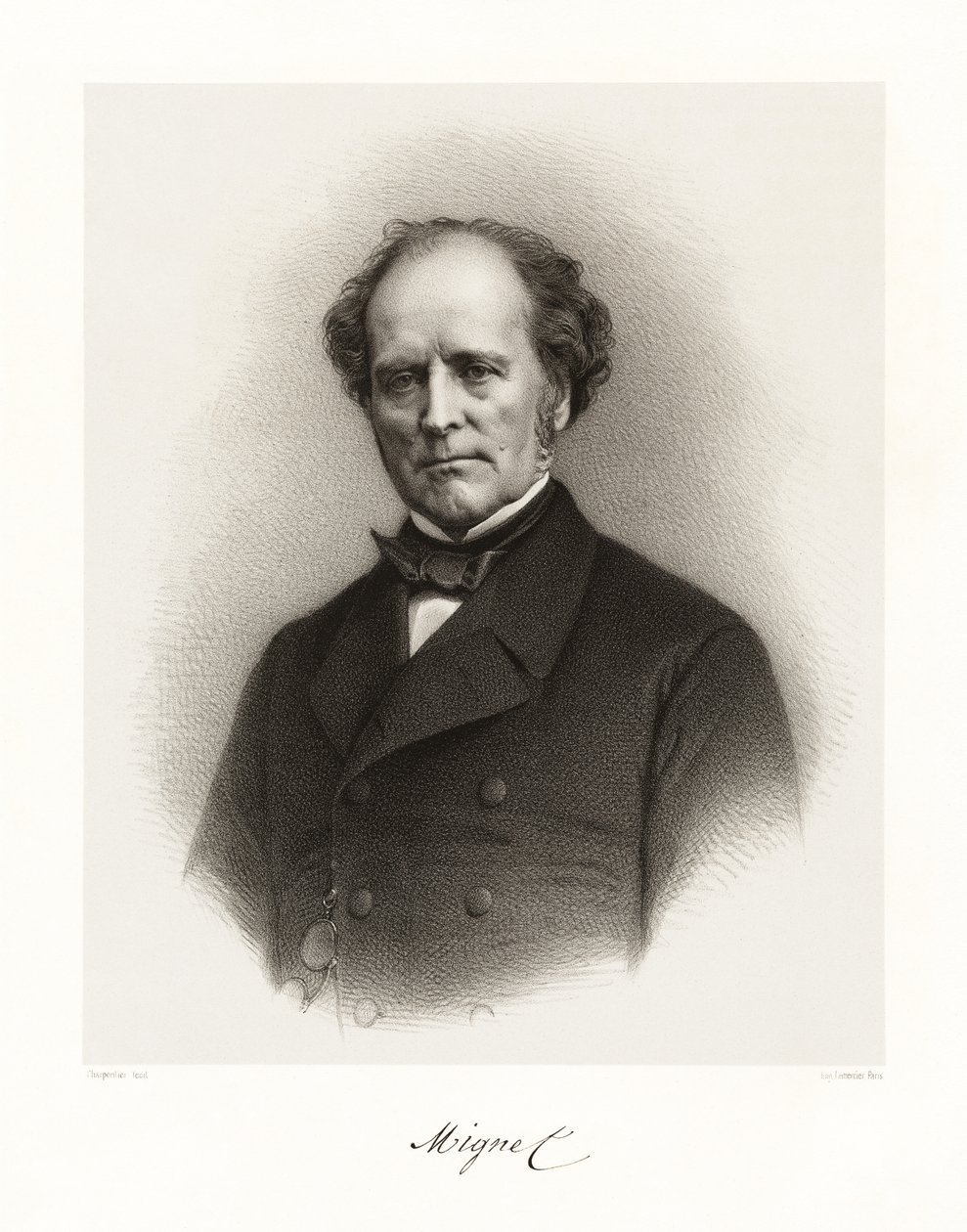 François Auguste Alexis Mignet, 1865-66 de Auguste Charpentier
