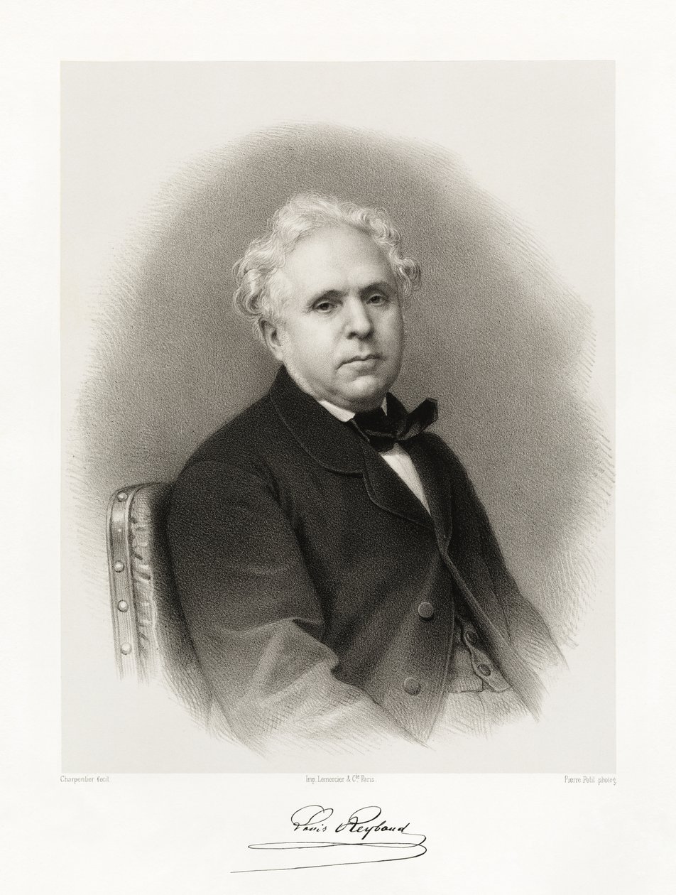 Marie Roch Louis Reybaud, 1865-66 de Auguste Charpentier