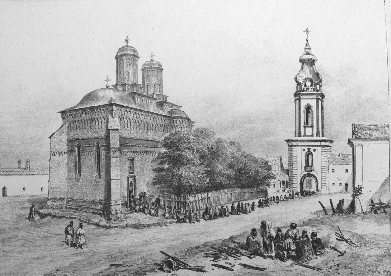 Mosteiro dos Três Santos Hierarcas de Auguste Raffet